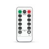 Pavučinová záclona s pavoukem - 60 ks teplých bílých LED - USB