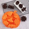 Silikonová forma na pečení - halloweenská - 25,6 x 25 x 3,5 cm