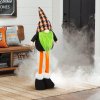 Halloweenský skandinávský skřítek - 60 cm - zelený