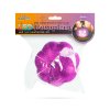 Halloweenská RGB LED dekorace – pěnová dýně – fialová – 11 cm