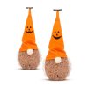 Halloweenský LED skřítek – polyester – 20 cm – 2 druhy