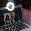 Univerzální, svítící selfie kroužek na telefon