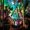 Diamantová, LED dekorační lampa