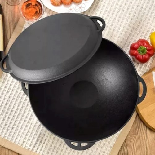 Litinový 3v1 hrnec/kotlík/pekáč 37 cm