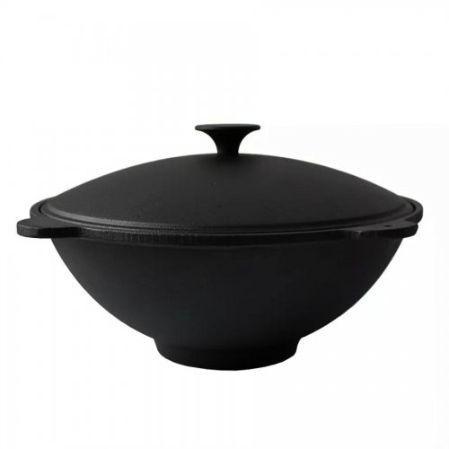 Litinový hrnec + poklice se 4 uchy 51 cm