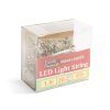 LED světelný řetěz - bonbón - 2,2 m - 20 LED - teplá bílá - 2 x AA