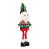 Stojící vánoční textilní figurka – Mikuláš – teleskopické nohy – 95 x 25 x 20 cm