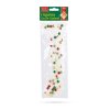 Vánoční girlanda z organzy – 2,7 m – 10 mm – vícebarevná