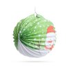 Vánoční lampion – vzor sněhuláka – 25 cm
