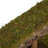 Vánoční dekorace na stůl – Betlém – keramika a dřevo – 30 x 10 x 20 cm