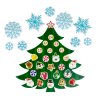 Vánoční samolepicí nálepka na zeď – adventní kalendář