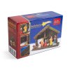 Vánoční dekorace na stůl – Betlém – keramika a dřevo – 30 x 10 x 20 cm