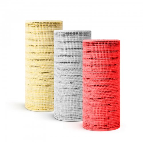 Vánoční dekorační síťka – 4,5 m x 15 cm – 4 druhy