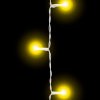 Světelný závěs - 200 ks LED - teplá bílá - síťové - IP44 - 4,2 m - 8 programů