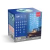 Světelný závěs – 200 ks LED – studená bílá – síťové – IP44 – 4,2 m – 8 programů
