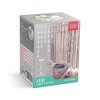 Světelný závěs – 100 ks LED – denní bílá – síťové – IP44 – 2,2 m – 8 programů