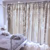 Světelný závěs – 100 ks LED – denní bílá – síťové – IP44 – 2,2 m – 8 programů