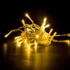 Světelný řetěz – 50 ks LED – teplá bílá – síťový – 5 m – 8 programů