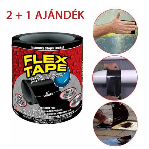 Flex Tape Vodotěsná extra silná lepící páska 2+1