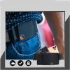 Neviditelná peněženka / sportovní držák na telefon – Peněženka, kterou lze připnout na kalhoty nebo opasek