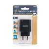 Síťový adaptér USB + Type-C PD20W rychlé nabíjení - černý