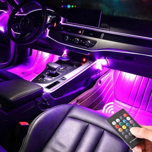 Interiérové LED osvětlení do auta
