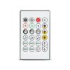 Chytrý solární světelný řetěz – 15 ks RGBIC LED – 6,5 m – bluetooth