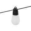 Chytrý solární světelný řetěz – 15 ks RGBIC LED – 6,5 m – bluetooth