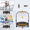 Livingpai skládací a nastavitelná fitness trampolína