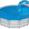 Bestway bazénový solární ochranný kryt, krycí fólie, 457 cm