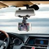 Držák na mobil na zpětné zrcátko