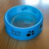 Modrá plastová mísa pro psa, 24 cm