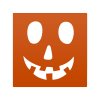 Sada halloweenských šablon – 5 ks / balení