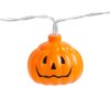 Halloweenský LED světelný řetěz – dýně – 12 LED – 2 x AA – 1,65 m
