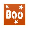 Sada halloweenských šablon – 5 ks / balení