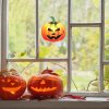 Sada halloweenských samolepek na okno – dýně – 15 částí