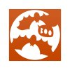 Sada halloweenských šablon – 5 ks / balení