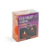 Halloweenský LED světelný řetěz – dýně – 10 LED – 2 x AA – 1,35 m