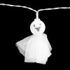 Halloweenský LED světelný řetěz – duch – 10 LED – 2 x AA – 0,9 m