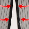 Magnetická moskytiéra na dveře Černá