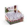 LED dekorace – svíčka – 7,5 x 3,6 cm – teplá bílá – plast