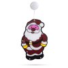 LED PVC dekorace do okna - Mikuláš - 27 x 17 cm - 3 x AAA
