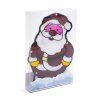 LED PVC dekorace do okna - Mikuláš - 27 x 17 cm - 3 x AAA