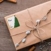 Sada vánočních samolepek na dárky – 15,2 x 21,6 cm – 40 ks / balení
