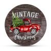 Vánoční tác - kov - "Vintage" - 33 cm