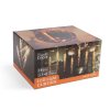 LED světelný závěs – s rampouchy – 3,5 x 0,7 m – 180 teplých bílých LED – IP44