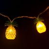 LED světelný řetěz – ananas – 1,65 m – 10 LED – teplá bílá – 2 x AA