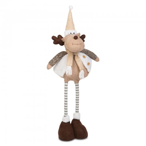 Vánoční dekorace sob - 60 cm