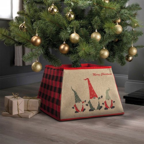 Ubrousek pod vánoční stromek – skřítek – 55 x 26 cm