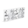 Sada ozdob na vánoční stromek - stříbrný bonbón - 10 x 3,6 cm - 6 ks / balení